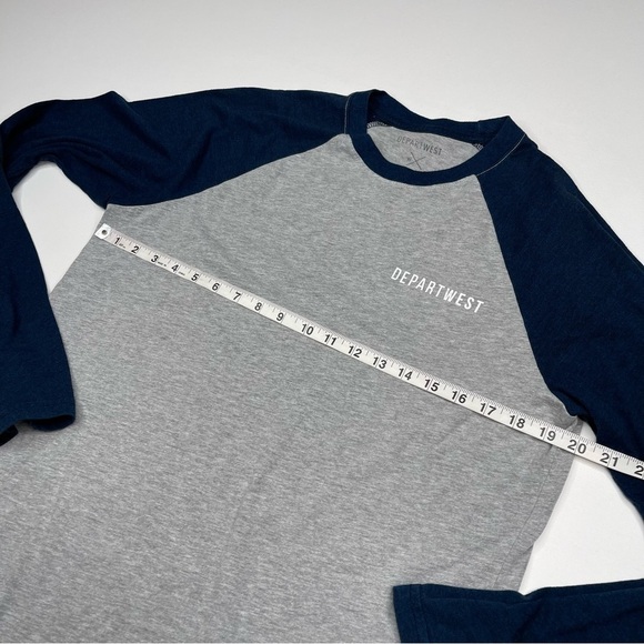 Buckle Dept West Raglan Tee Shirt Long Sleeve Outdoor Camping Comfy Lounge Med - Picture 11 of 12